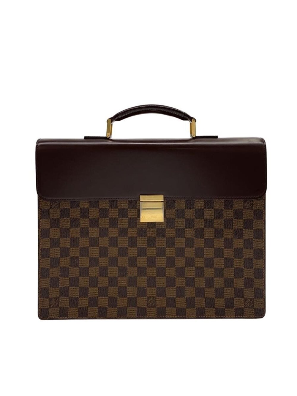 LOUIS VUITTON Altona Damier Ebene Brown